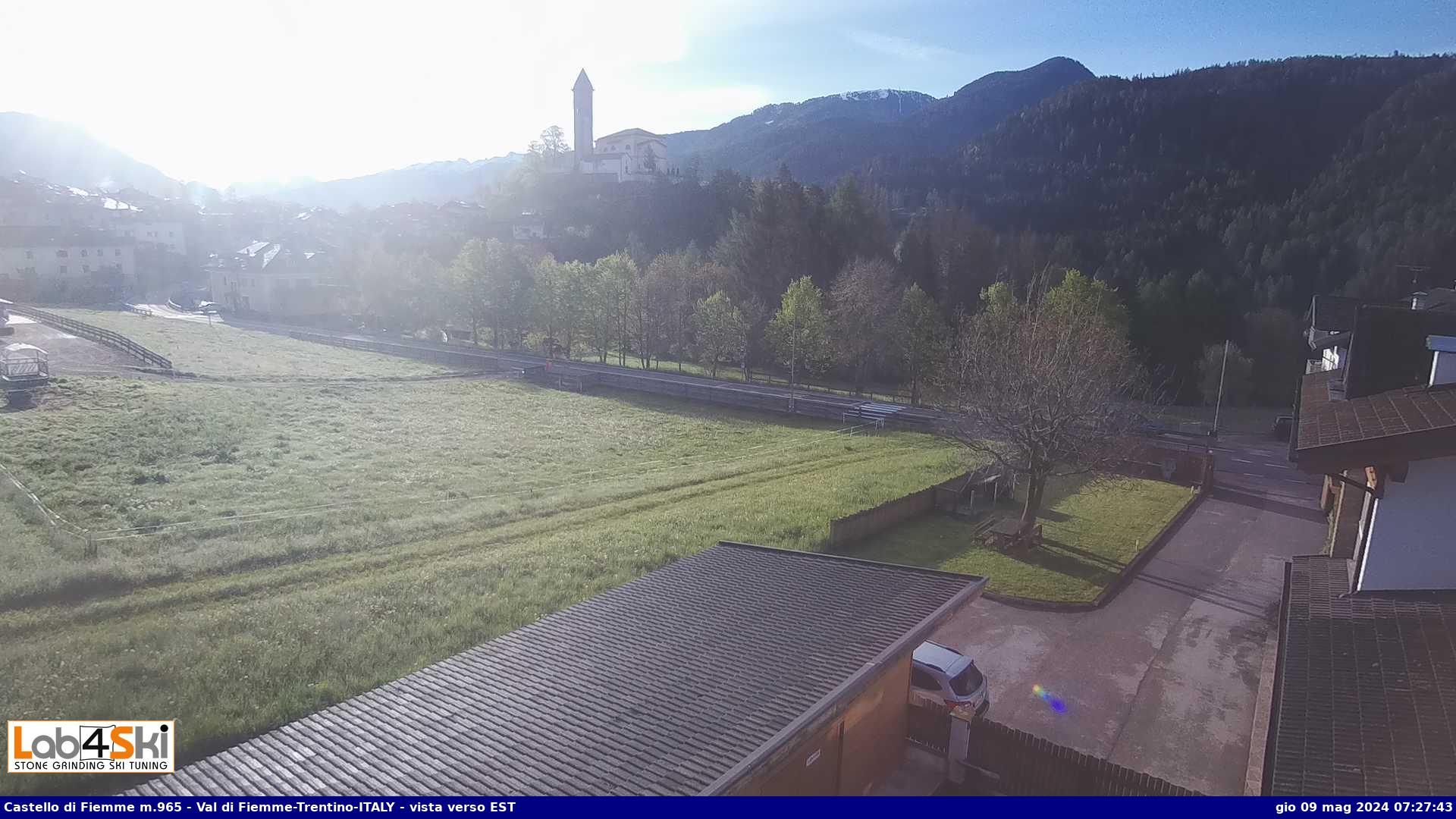 Webcam a Castello di Fiemme - Trentino