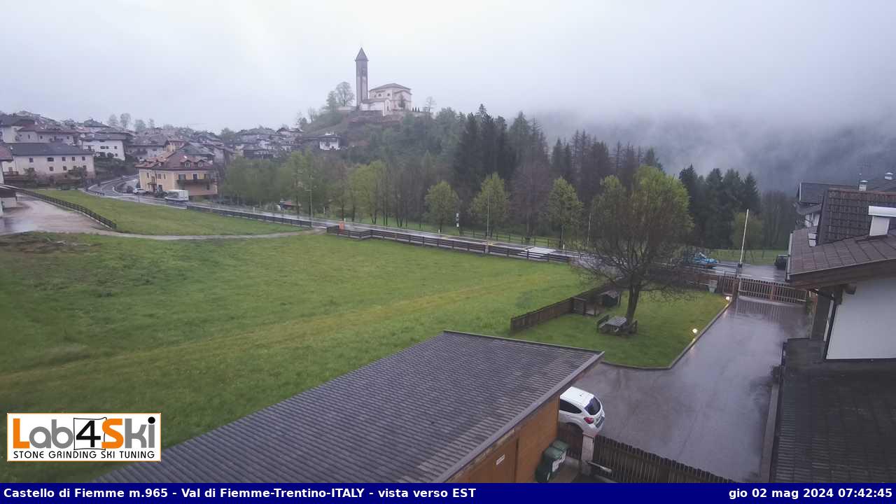 Webcam a Castello di Fiemme - Trentino